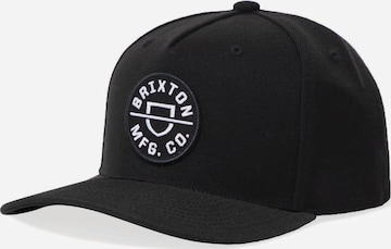 Cappello da baseball di Brixton in nero: frontale