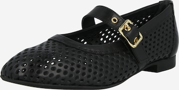 Paul GreenOtvorene balerinke - crna boja: prednji dio