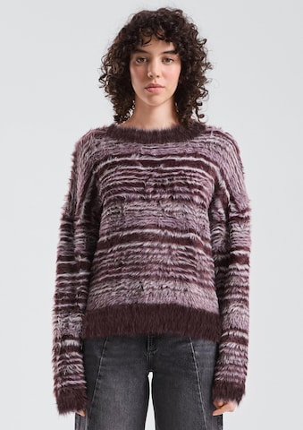 QS Pullover in Rot: Vorderseite