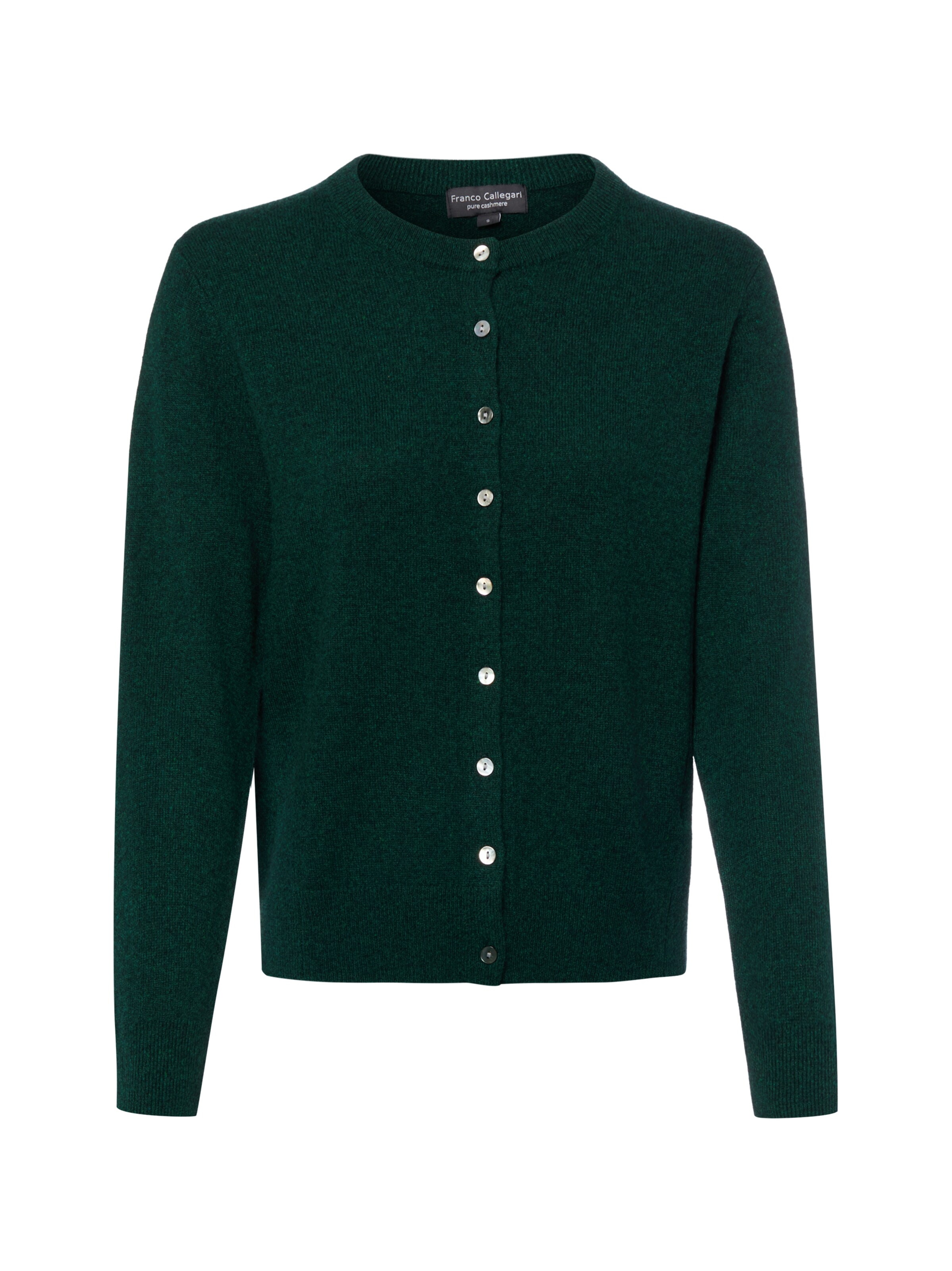 Franco Callegari Knit cardigan in Green: front