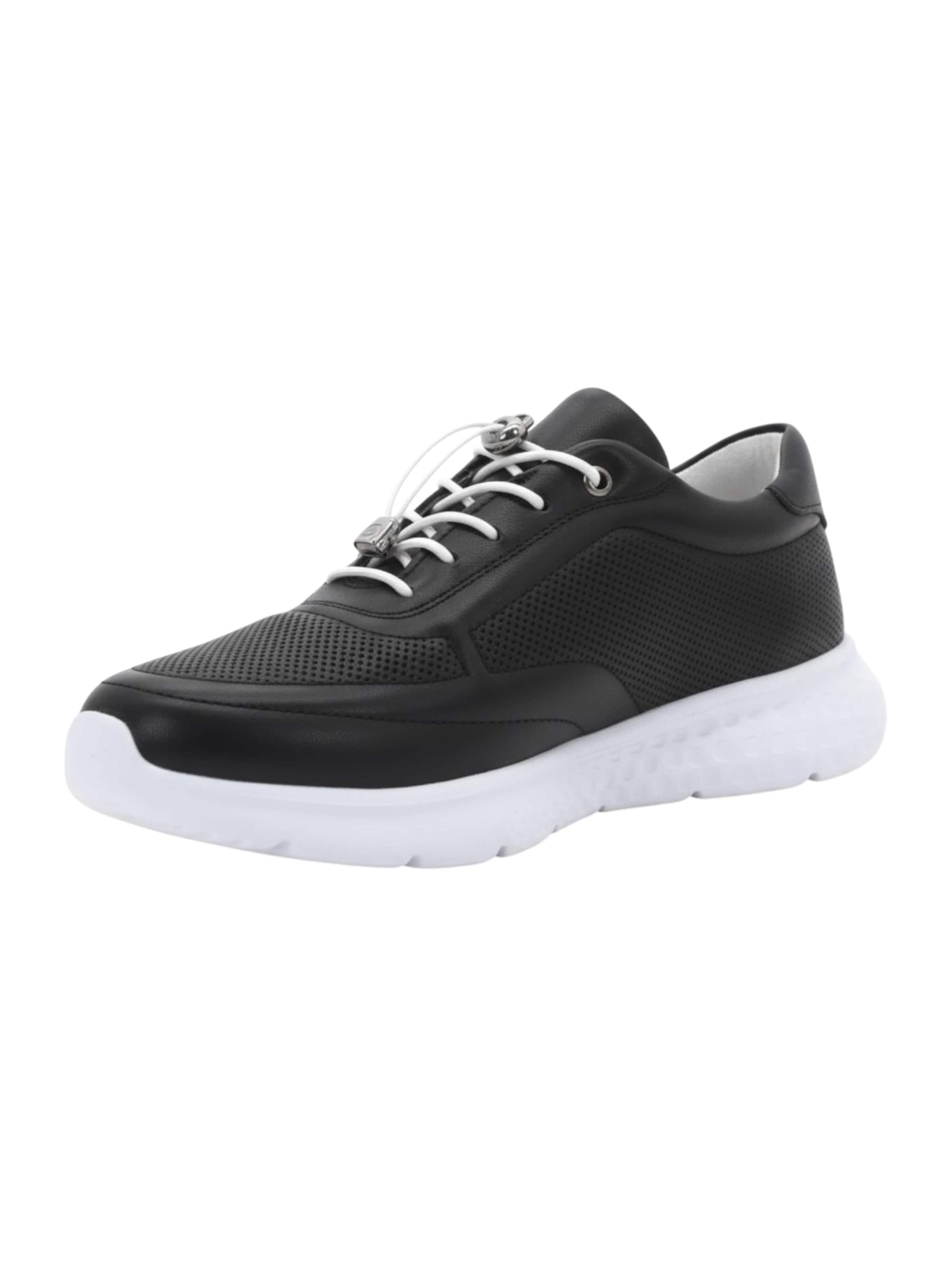 Scarpa stringata sportiva 'Love' di Love Ballerins in nero: frontale