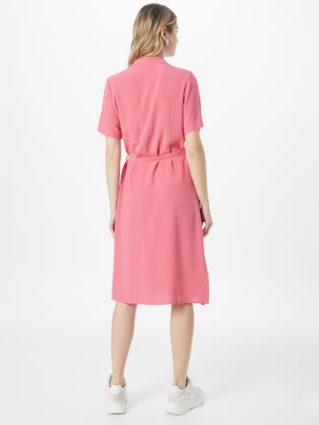 PIECES Платье-рубашка 'OLIVIA' в Ярко-розовый