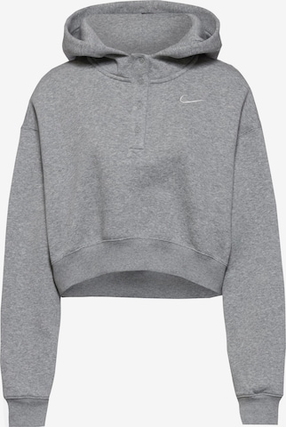 Nike SportswearSweater majica 'Phnx Flc' - siva boja: prednji dio