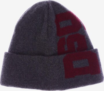 DSQUARED2 Hut oder Mütze One Size in Grau: predná strana