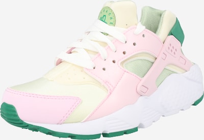 Nike Sportswear Sneakers 'HUARACHE' i creme / græsgrøn / pastelgrøn / lyserød, Produktvisning