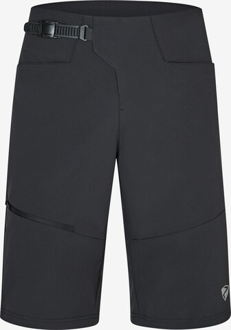 ZIENER Regular Workout Pants 'NUWE' in Black: front