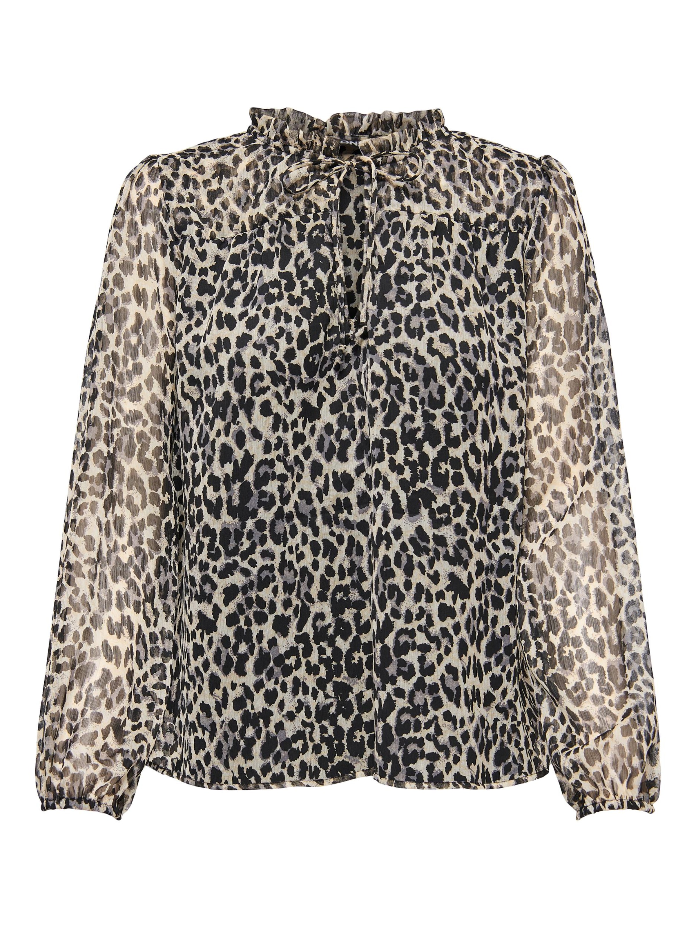 ONLY Bluse 'Ditsy' in Schwarz: Vorderseite