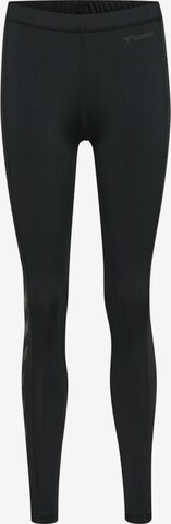 Hummel Skinny Workout Pants 'Mabley' in Black: front