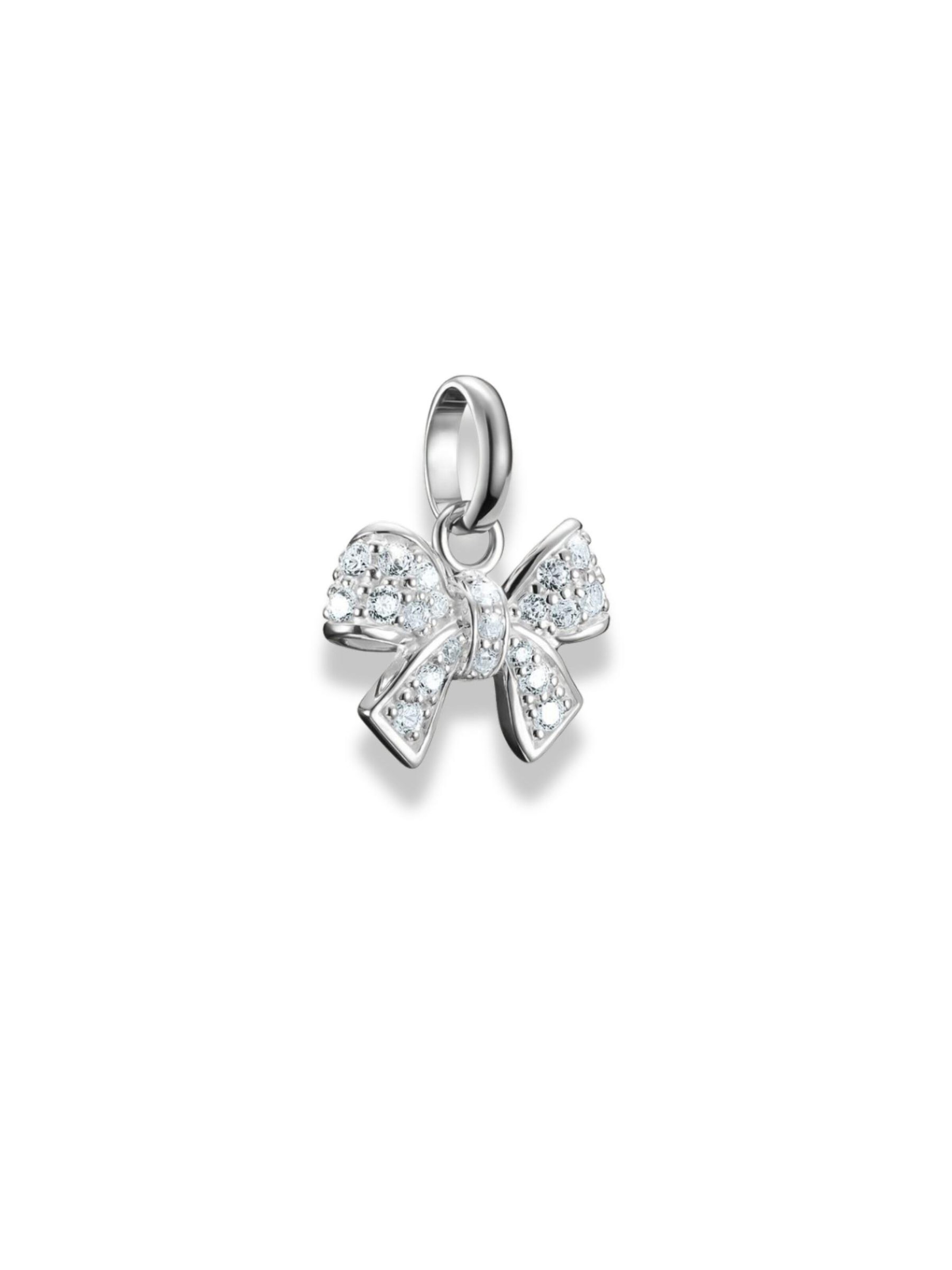 Pendentif 'Schleife' Thomas Sabo en argent : devant