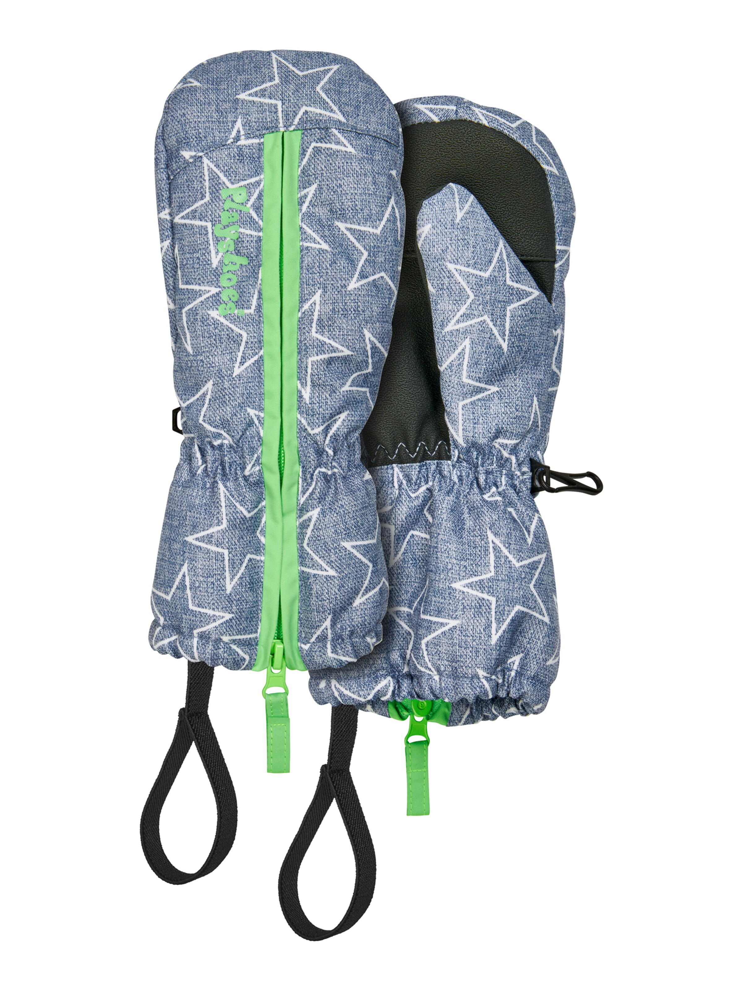 PLAYSHOES Gloves in Blue: front