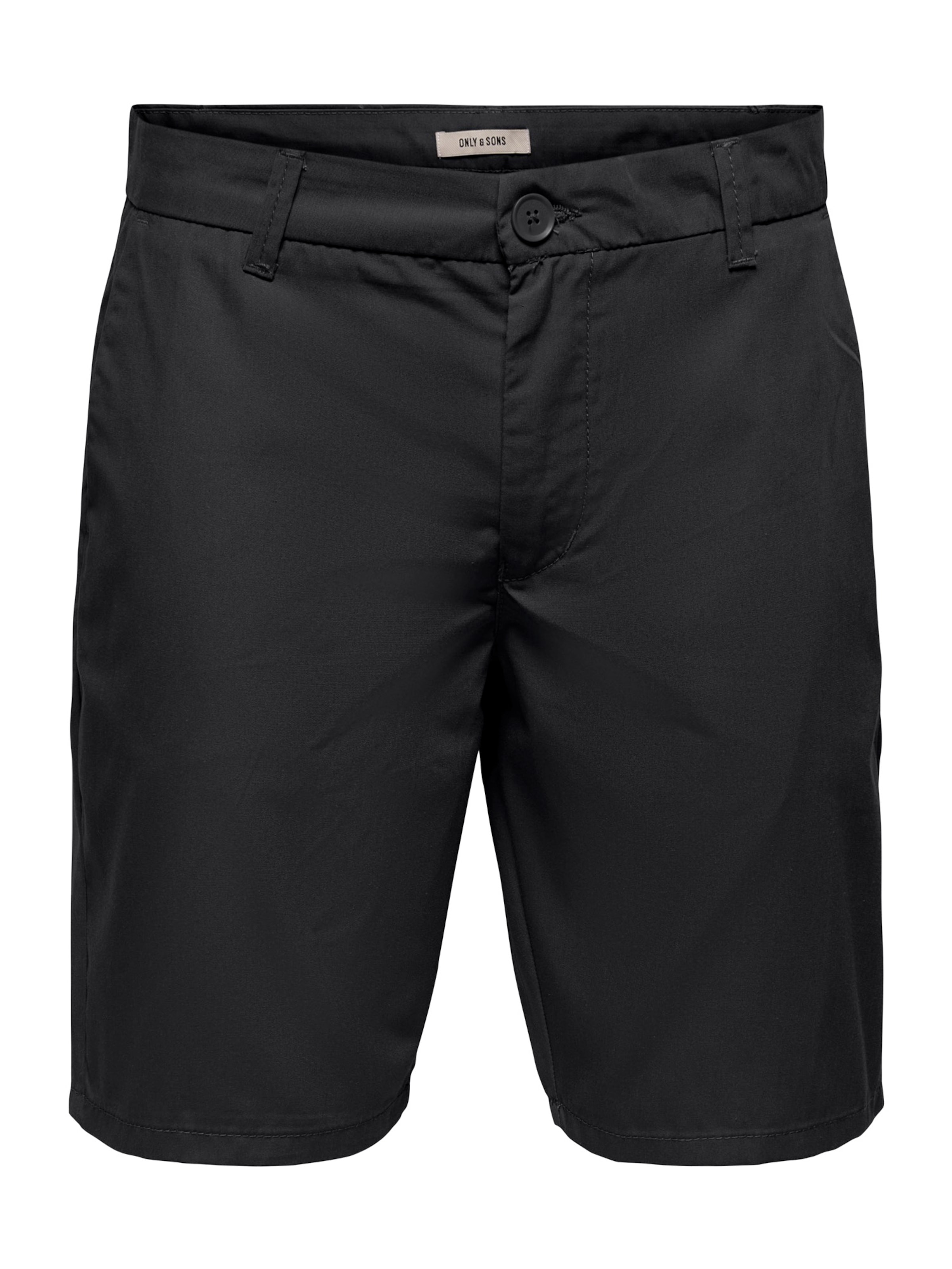Only & Sons Chino Pants 'ONSKAL' in Black, Item view