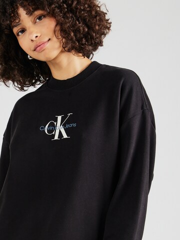 Calvin Klein Jeans Sweatshirt in Zwart