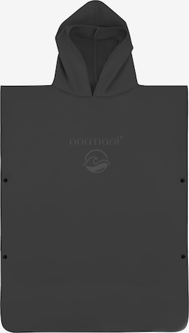 normani Bathrobe 'Camuy' in Black: front