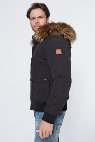 Harlem Soul Winter Jacket in Black