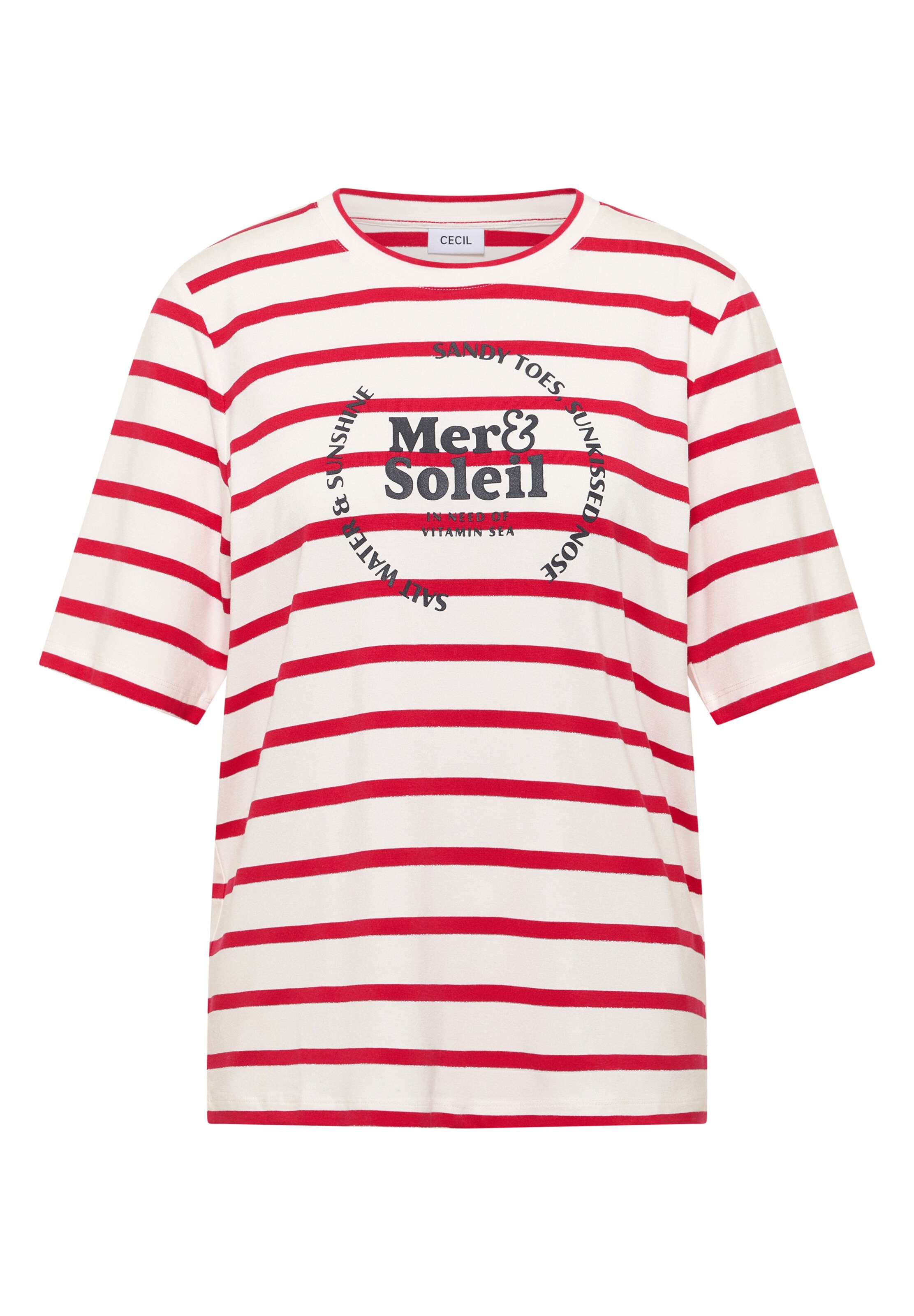 CECIL Shirt in Rot: Vorderseite