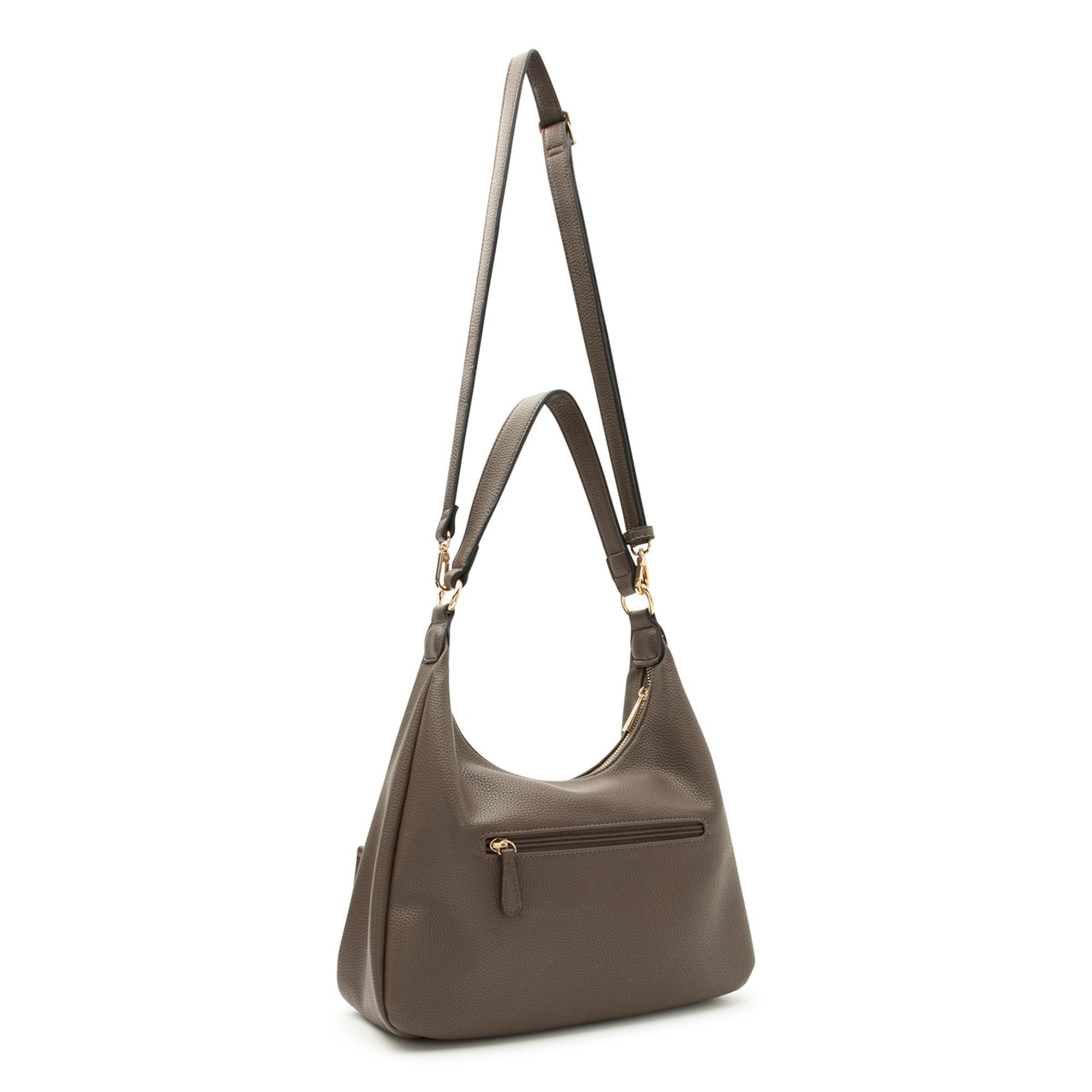 L.CREDI Shoulder Bag 'Priscilla' in Grey
