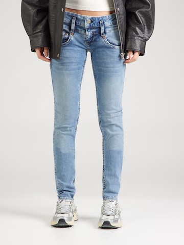 Coupe slim Jean 'Pitch' Herrlicher en bleu : devant