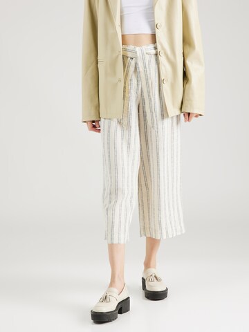 Marks & Spencer Loosefit Plissert bukse i beige: forside