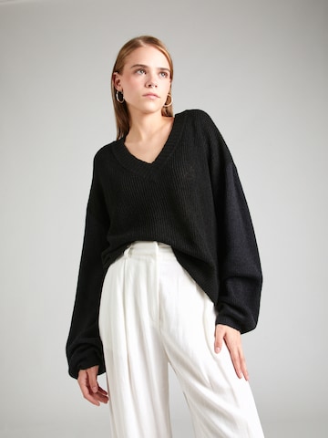 ESPRIT Sweter w kolorze czarny: przód