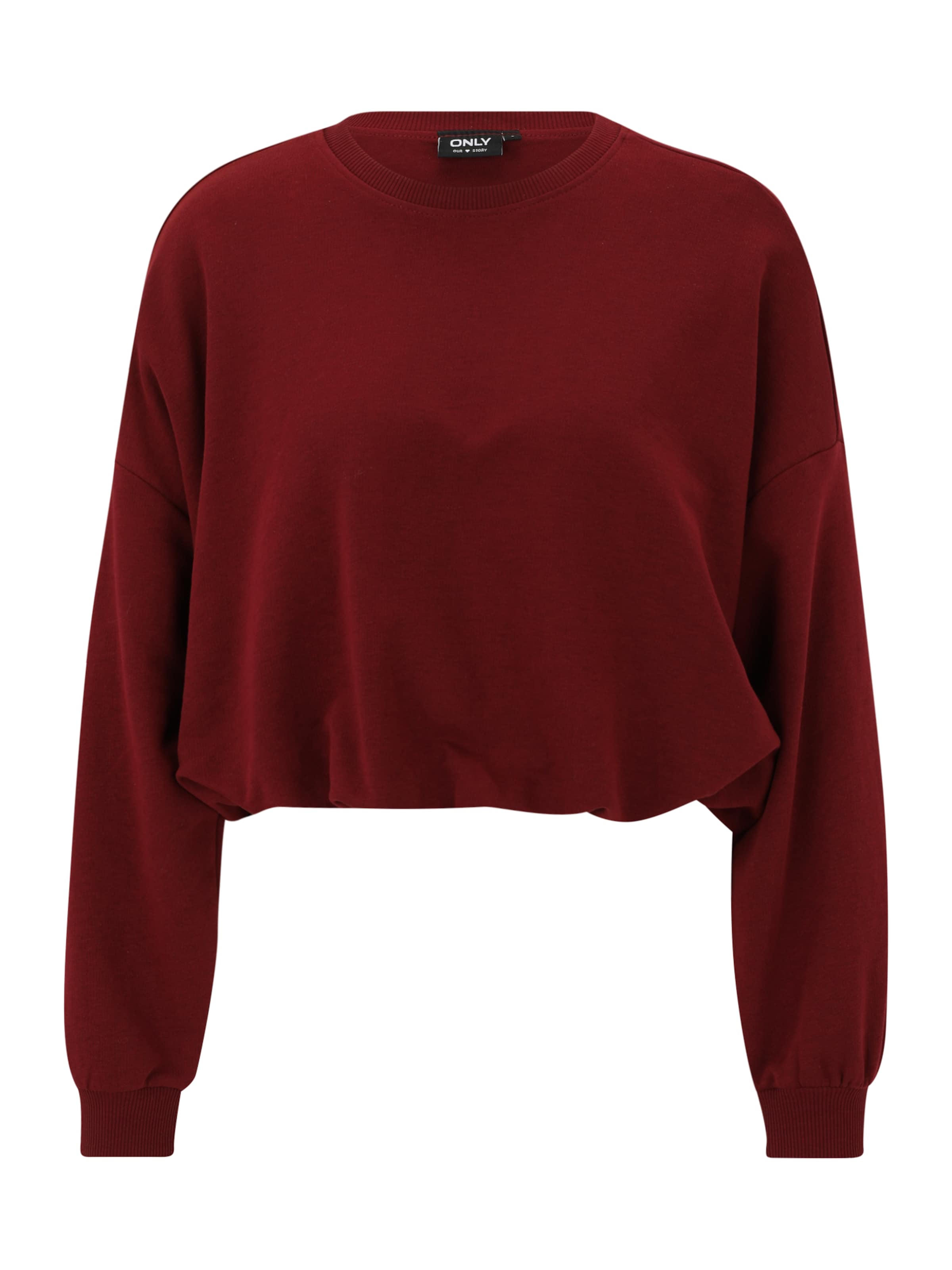 Only Petite - Sudadera 'ONLFIE' en rojo: frente