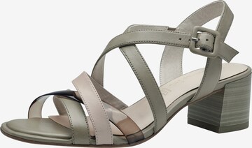 TAMARIS Strap Sandals in Green: front