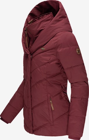 Ragwear Winter Jacket 'Natesa' in Red