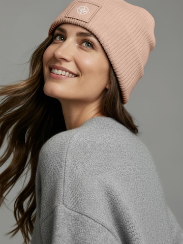 Neverless Beanie 'Windrose' in Pink