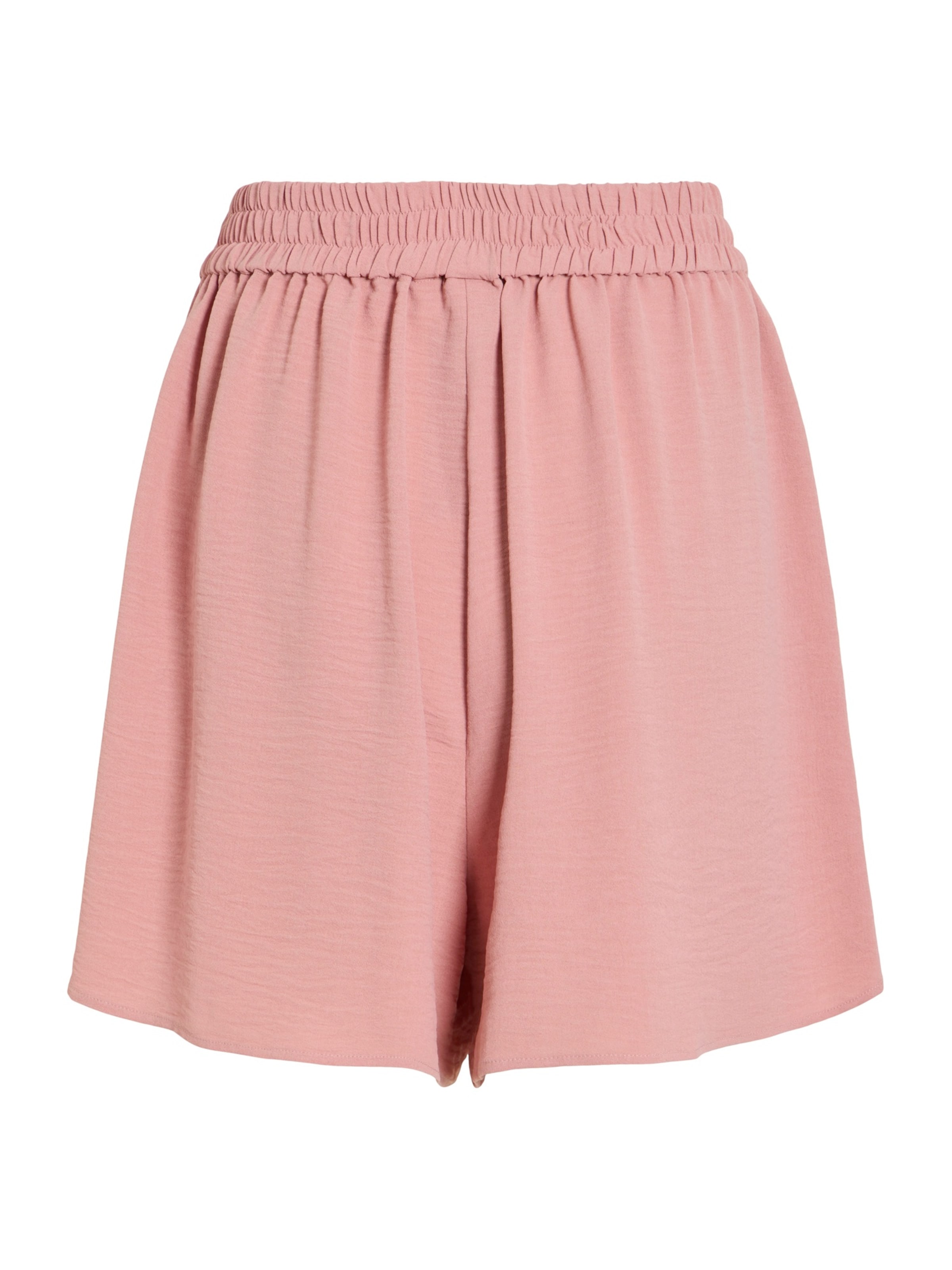 Wide Leg Pantalon 'VIRELLA' VILA en rose