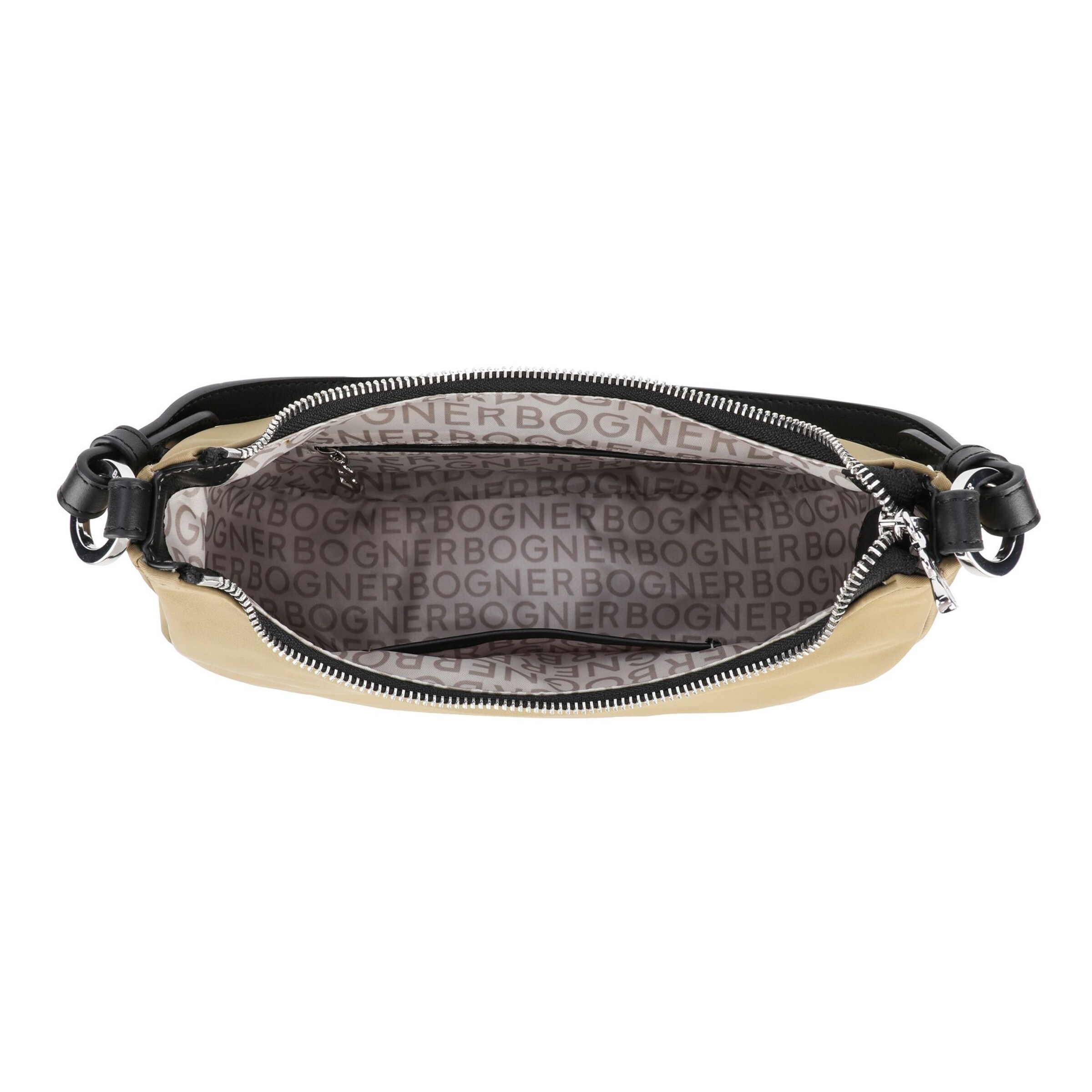 BOGNER Schultertasche 'Klosters Melene' in Beige