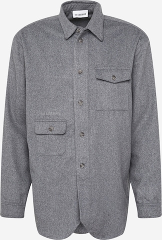Regular fit Camicia di Han Kjøbenhavn in grigio: frontale