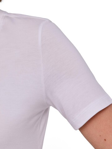 FALKE Shirt 'Essential Cotton'‌‌‌‌‌‌ in Weiß