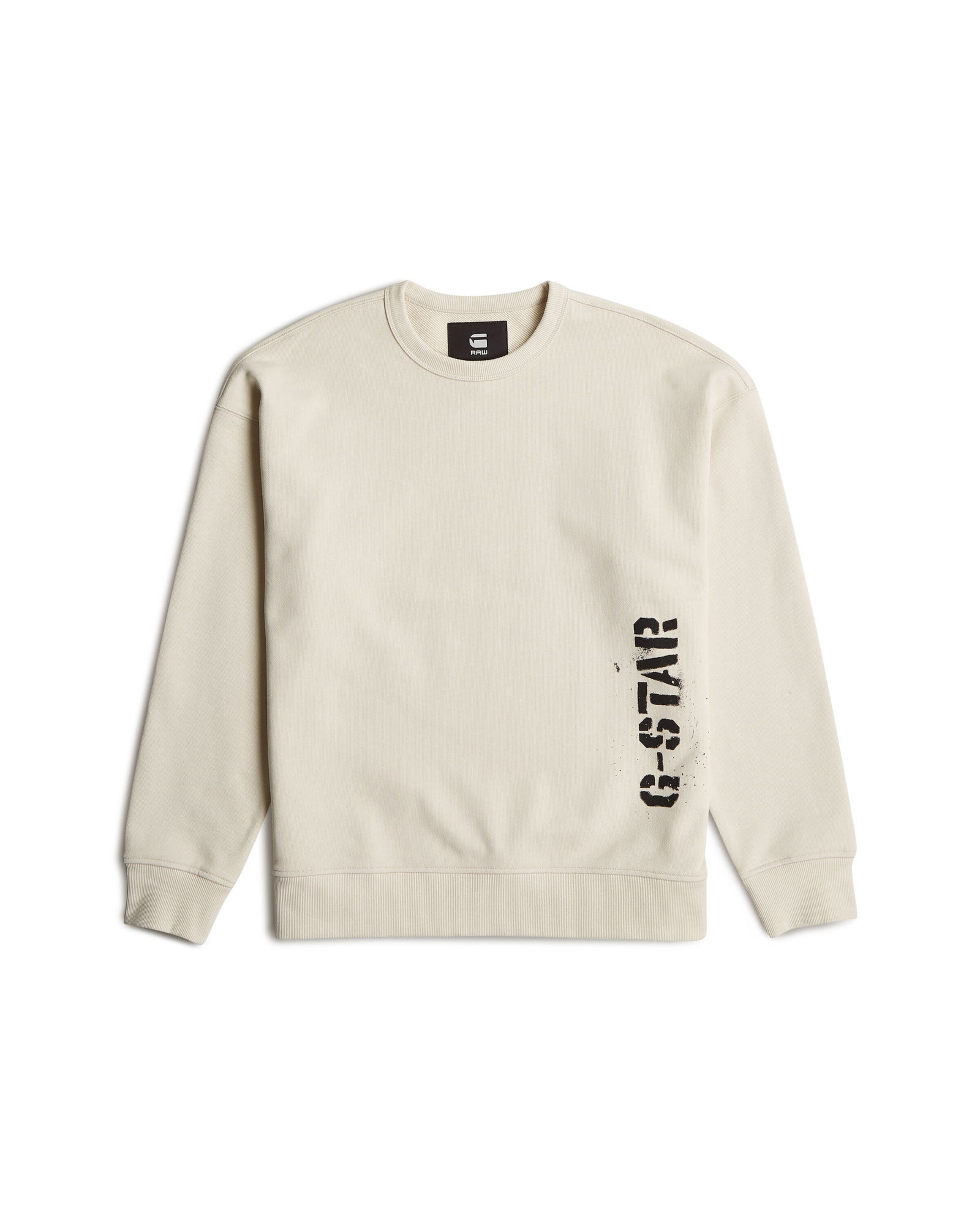 G-STAR Sweatshirt in White: front