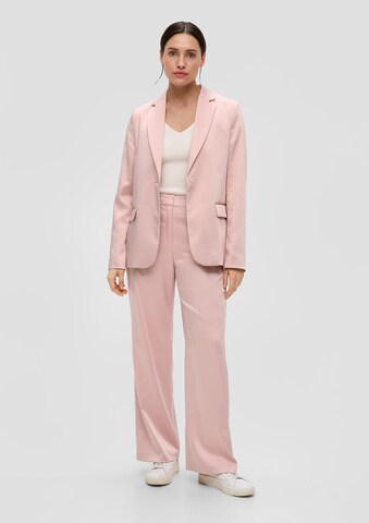 s.Oliver BLACK LABEL Wide leg Pants in Pink