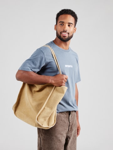 T-Shirt Superdry en bleu : devant