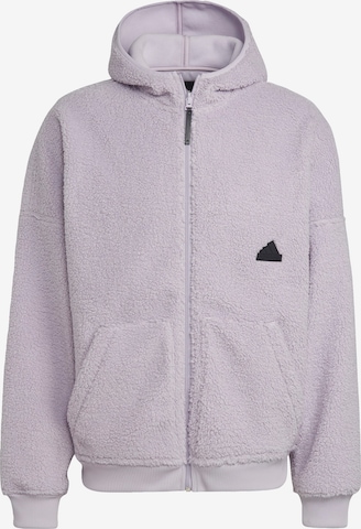 ADIDAS SPORTSWEAR Bluza polarowa funkcyjna 'Polar Fleece ' w kolorze fioletowy: przód