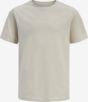 JJ Rebel Shirt 'JREBZAKI' in Beige: voorkant