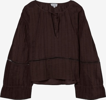 BALMOHK Pusero värissä ruskea: etupuoli