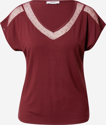 ABOUT YOU Shirt 'Bettina' in Rood: voorkant