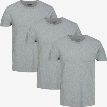 JACK & JONES Shirt 'Basic' in Grey: front