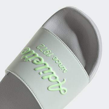 Claquettes / Tongs 'Adilette' ADIDAS SPORTSWEAR en vert