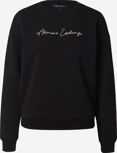 ARMANI EXCHANGE Sweater majica u zlatna / crna, Pregled proizvoda