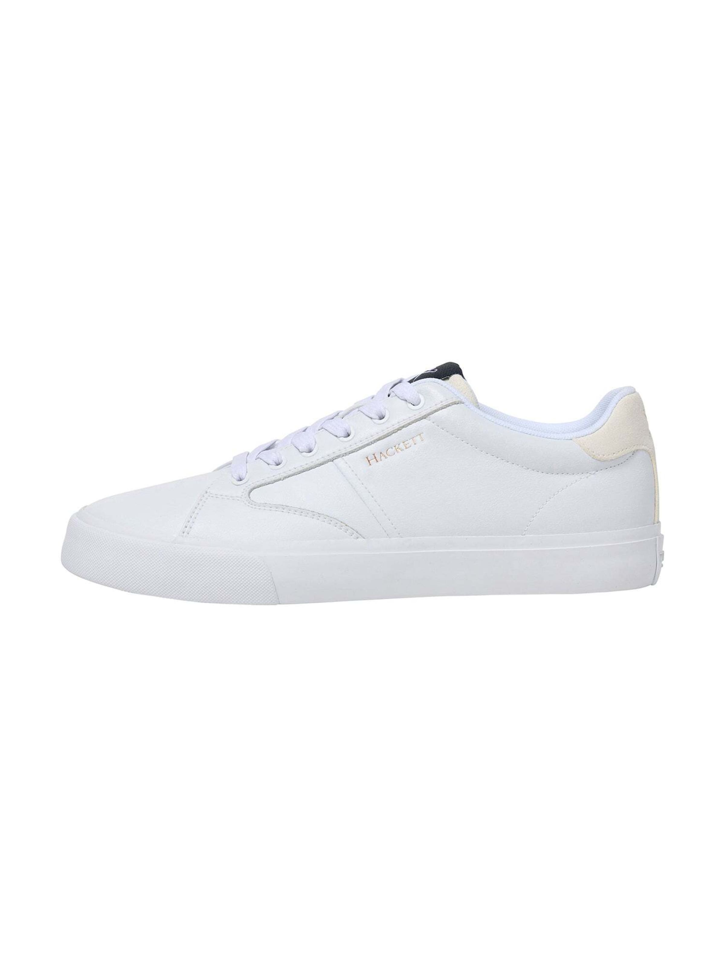 Hackett London Platform trainers 'Blake Adventure' in White: front
