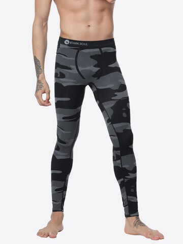 Skinny Pantaloni funzionali di Stark Soul in nero: frontale