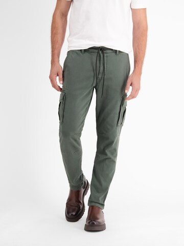 LERROS Regular Cargo trousers in Green: front