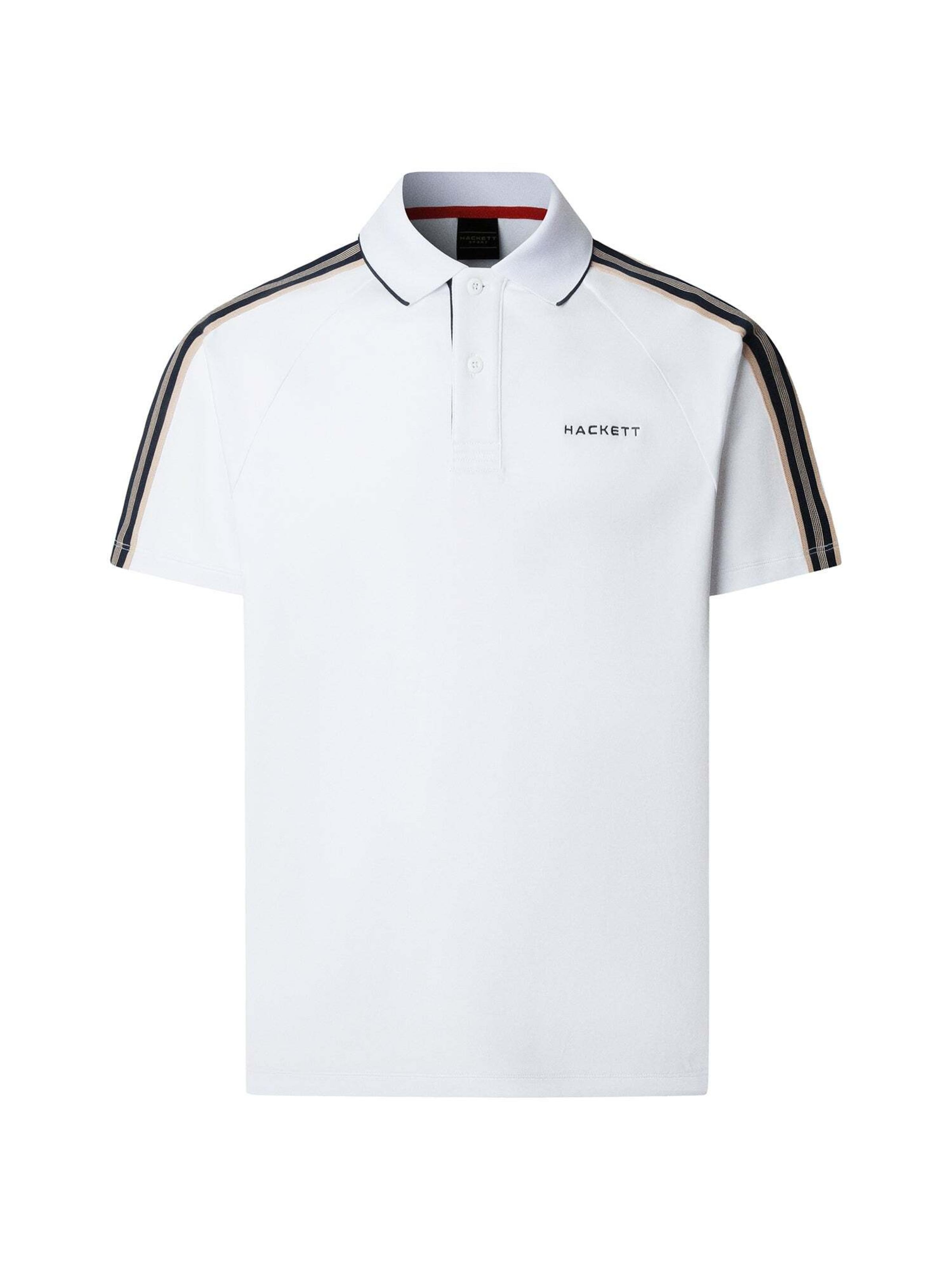 T-Shirt Hackett London en blanc : devant