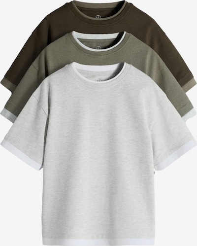 The Set Paita koossa 98 värissä meleerattu harmaa / khaki / oliivi / valkoinen, Tuotenäkymä
