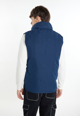 Gilet di MO in blu