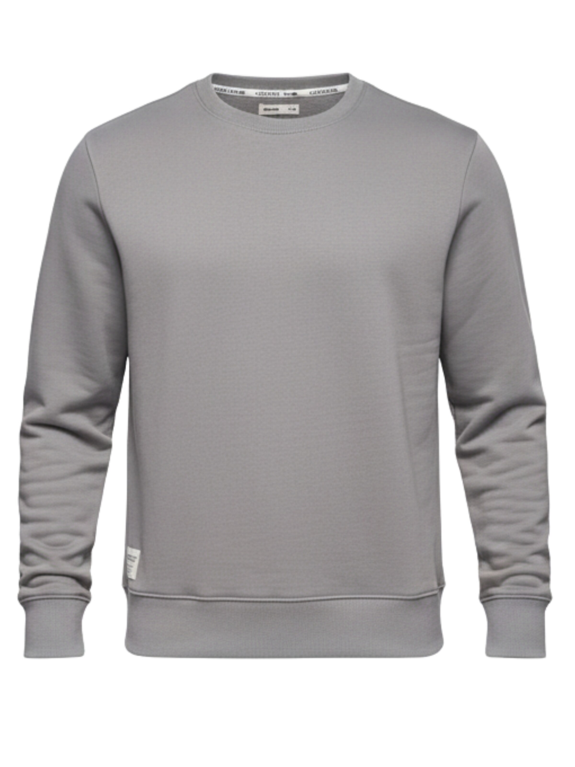 Ombre Sweatshirt in Grijs: voorkant
