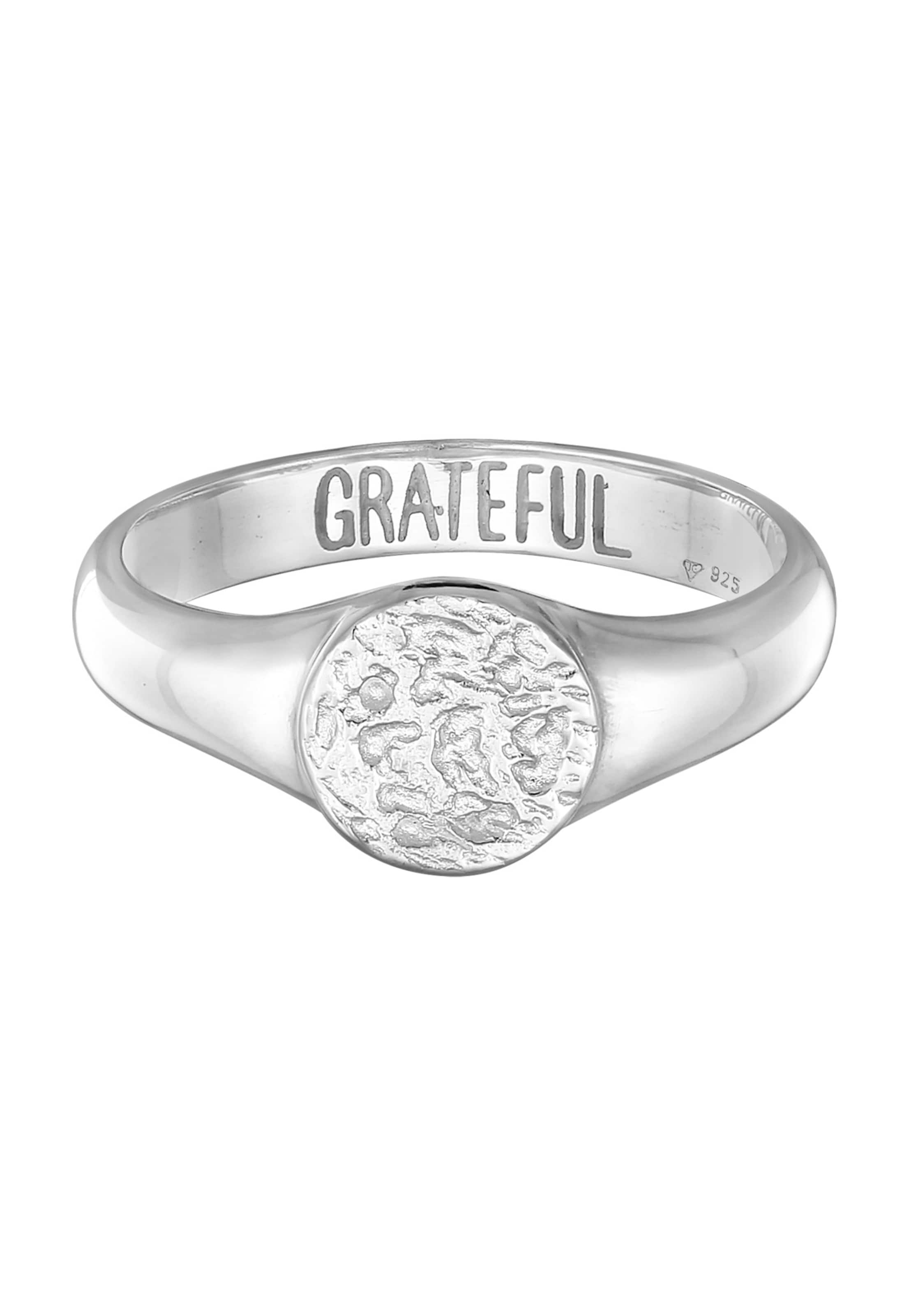 Haze&Glory Ring in Silver: front