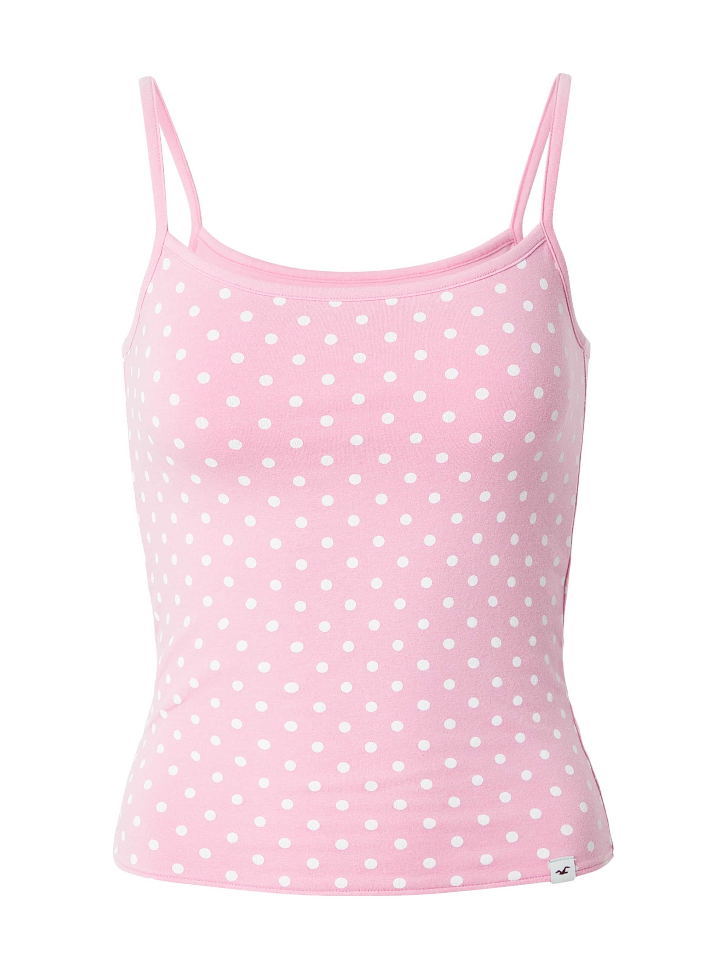 HOLLISTER Top - rózsaszín: elől